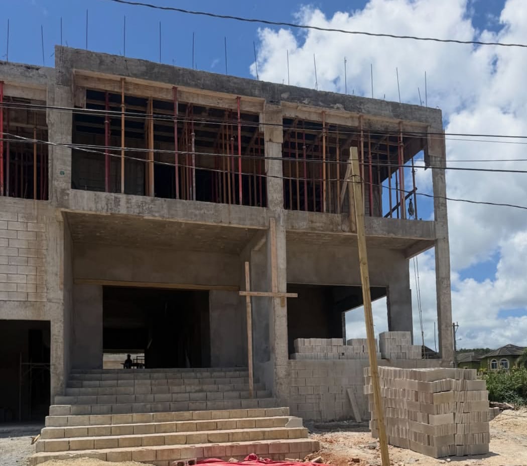 Upper floor level reached and ready for the next stage.